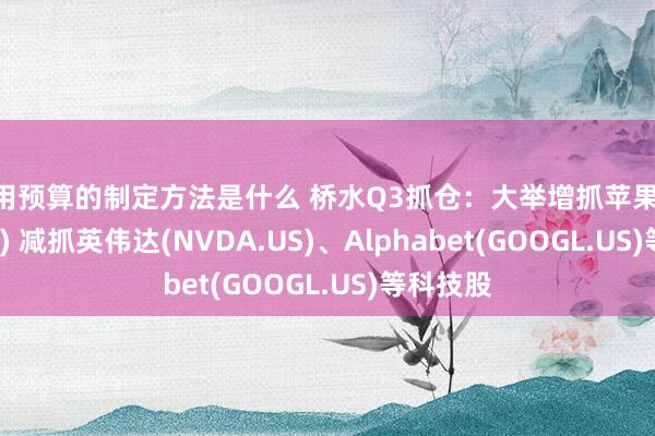 费用预算的制定方法是什么 桥水Q3抓仓：大举增抓苹果(AAPL.US) 减抓英伟达(NVDA.US)、Alphabet(GOOGL.US)等科技股