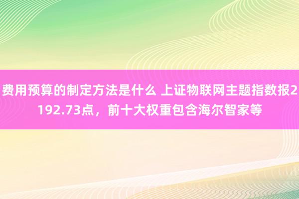 费用预算的制定方法是什么 上证物联网主题指数报2192.73点，前十大权重包含海尔智家等